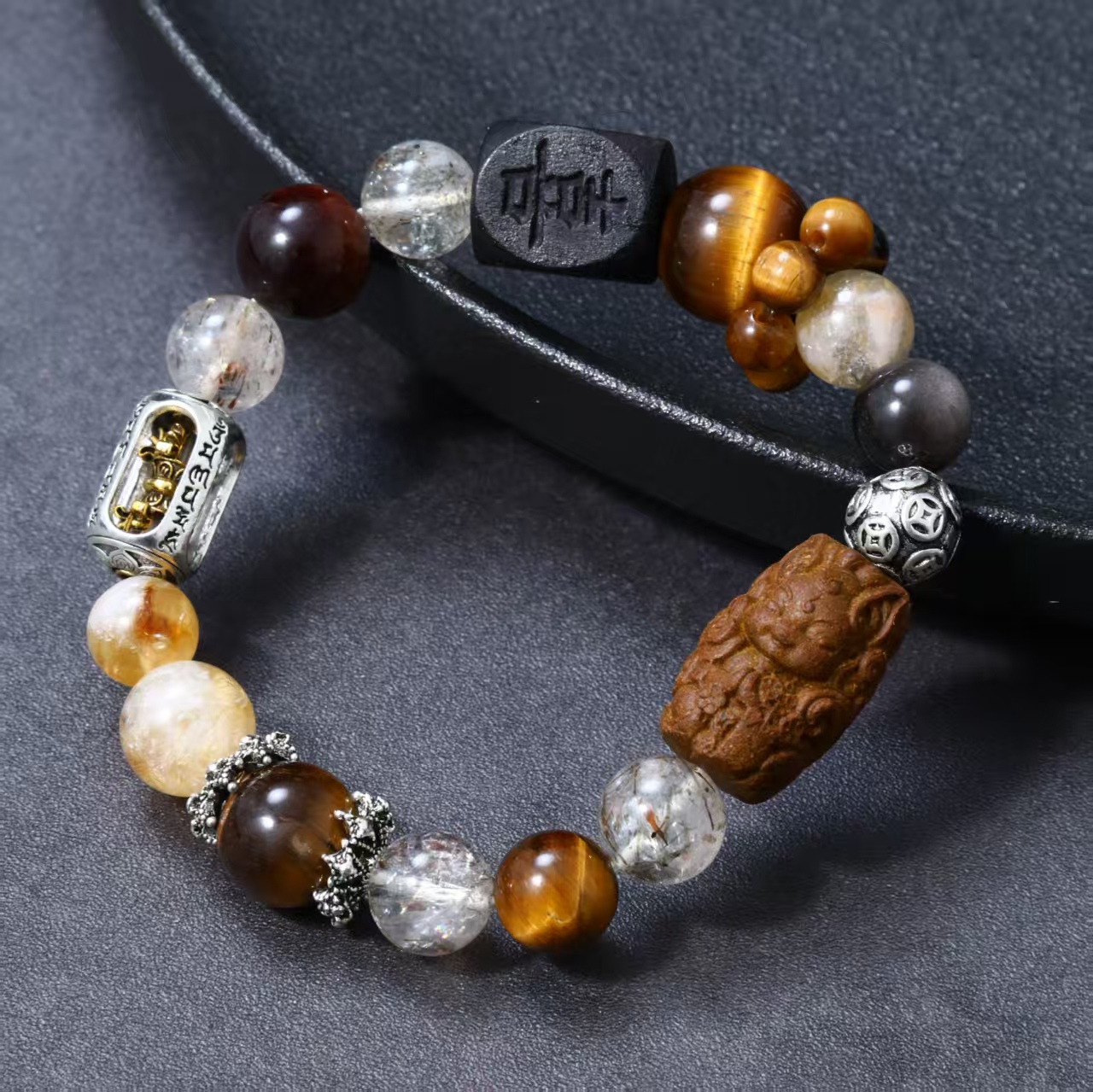 Crystal Bracelet - The Black Gold