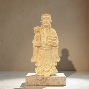D123 Peachwood God of Wealth (Caishen)