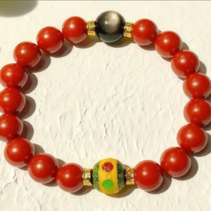 D86 Bead Bracelet: Radiant Male God