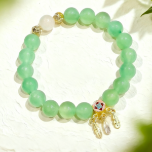 D52 Bead Bracelet: Lifelong Companion, Winged Guardian