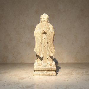 D128 Peachwood Confucius (Medium Size)