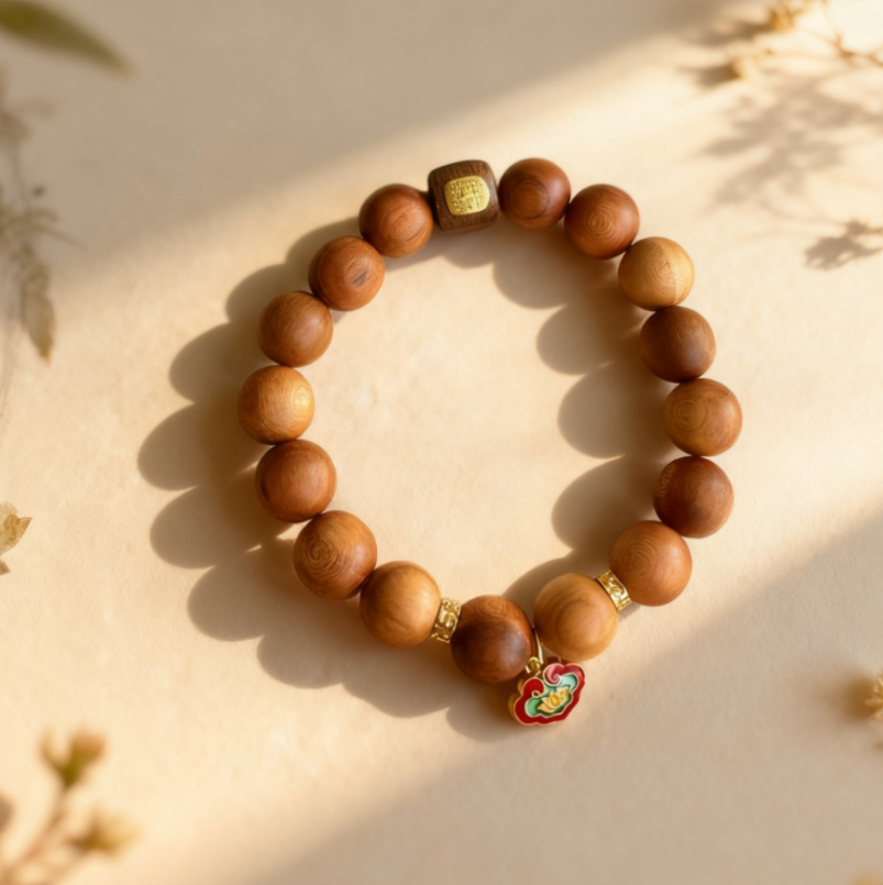 D203 Sunrise Wood Bracelet